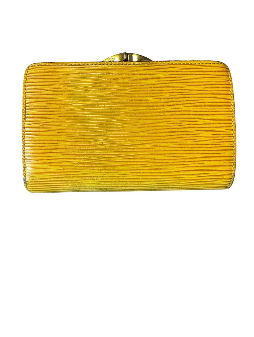 Louis Vuitton Yellow Epi Leather Wallet - Picture 4 of 9